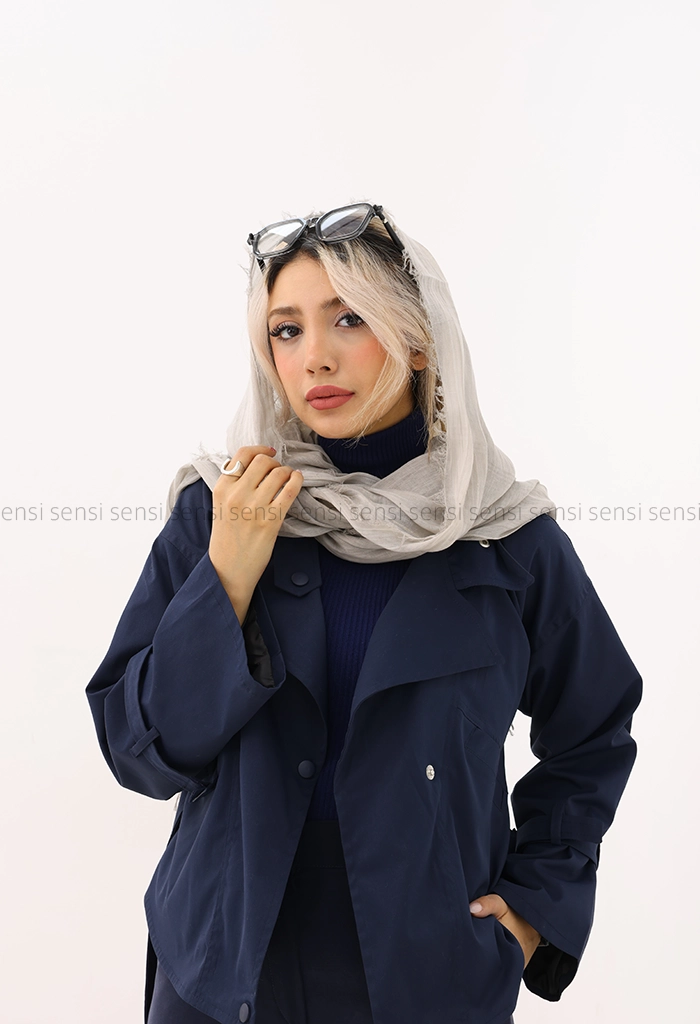 شال نخی خطی کد1004218